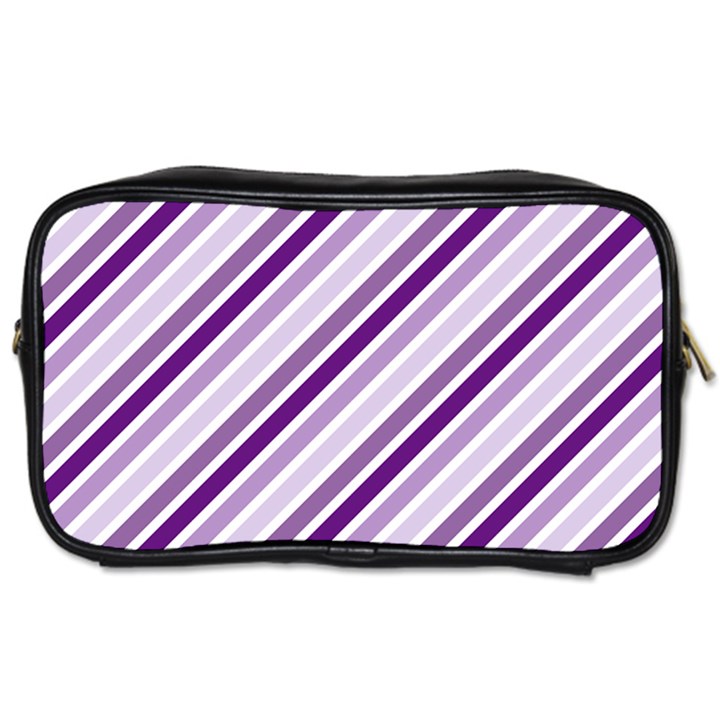 Violet Stripes Toiletries Bags