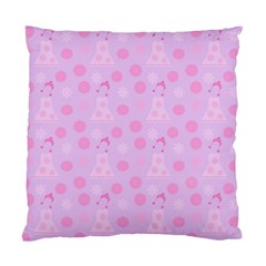 Lilac Dress Standard Cushion Case (two Sides)