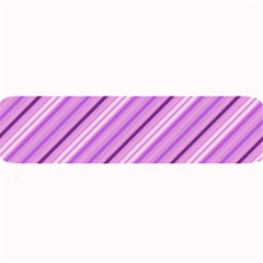 Violet Diagonal Lines Large Bar Mats