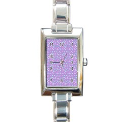 Heart Drops Rectangle Italian Charm Watch