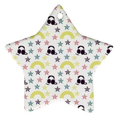 Music Stars Ornament (star)