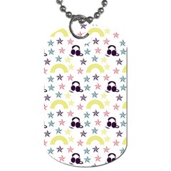 Music Stars Dog Tag (one Side)