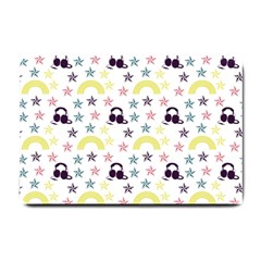 Music Stars Small Doormat  by snowwhitegirl