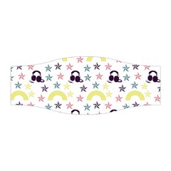 Music Stars Stretchable Headband by snowwhitegirl