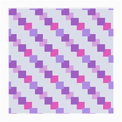 Geometric Squares Medium Glasses Cloth (2-side) by snowwhitegirl