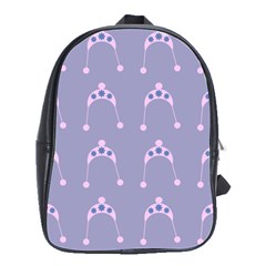 Pink Hat School Bag (large)