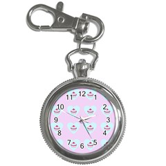 Pink Cupcake Key Chain Watches by snowwhitegirl