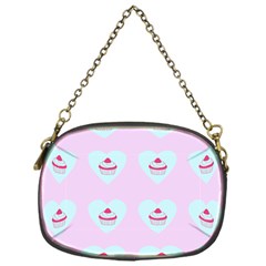 Pink Cupcake Chain Purses (one Side) 