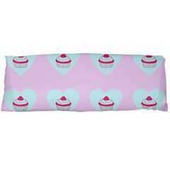 Pink Cupcake Body Pillow Case (dakimakura) by snowwhitegirl