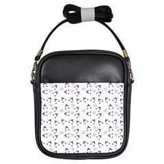 Black Hats Girls Sling Bags