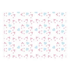 Pink Hats Double Sided Flano Blanket (mini)  by snowwhitegirl