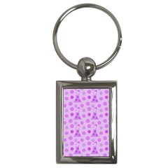 Purple Dress Key Chains (rectangle) 