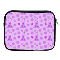 Purple Dress Apple Ipad 2/3/4 Zipper Cases