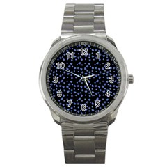 Blue Hearts Sport Metal Watch by snowwhitegirl