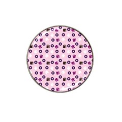 Pink Donuts Hat Clip Ball Marker