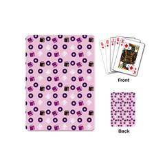 Pink Donuts Playing Cards (mini) 