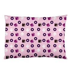 Pink Donuts Pillow Case (two Sides)