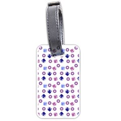 Milk And Donuts Luggage Tags (one Side) 