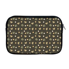 Charcoal Grey  Milk Hearts Apple MacBook Pro 17  Zipper Case