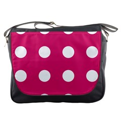 Pink Dot Messenger Bags