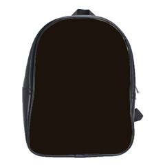 Dark Brown School Bag (xl)