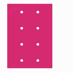 Small Pink Dot Large Garden Flag (two Sides)