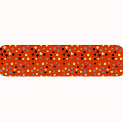 Red Retro Dots Large Bar Mats