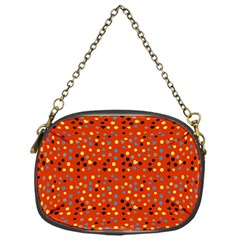 Red Retro Dots Chain Purses (one Side)  by snowwhitegirl