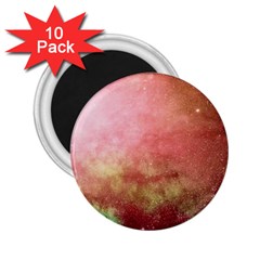 Galaxy Red 2 25  Magnets (10 Pack)  by snowwhitegirl