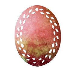 Galaxy Red Ornament (oval Filigree)