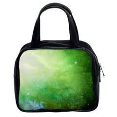 Galaxy Green Classic Handbags (2 Sides)