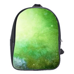 Galaxy Green School Bag (large)