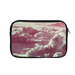 In The Clouds Pink Apple Macbook Pro 13  Zipper Case by snowwhitegirl