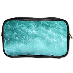 Green Ocean Splash Toiletries Bag (one Side)