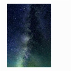 Galaxy Sky Small Garden Flag (two Sides)