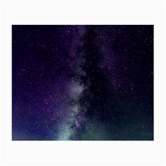 Galaxy Sky Purple Small Glasses Cloth by snowwhitegirl