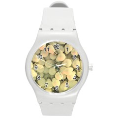 Bulbs Round Plastic Sport Watch (m)