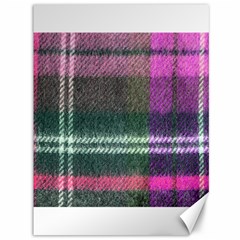 Pink Plaid Flannel Canvas 36  X 48  