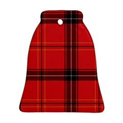 Red Plaid Ornament (bell)