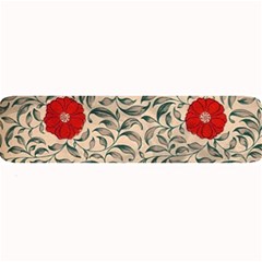 Papanese Floral Red Large Bar Mats