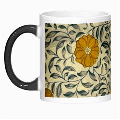 Japanese Floral Orange Morph Mugs