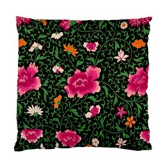 Pink Japan Floral Standard Cushion Case (one Side)