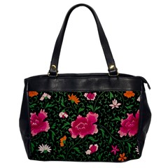 Pink Japan Floral Office Handbags