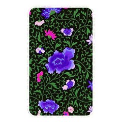 Blue  Japan Floral Memory Card Reader (rectangular)