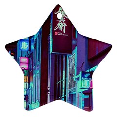 Japan City Ornament (star)