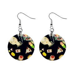 Food Mini Button Earrings