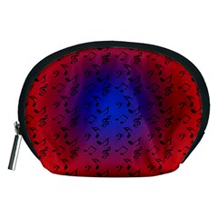 Red Music Blue Moon Accessory Pouch (medium)