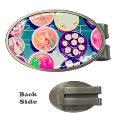 Ramen And Sushi Money Clips (oval)  by snowwhitegirl