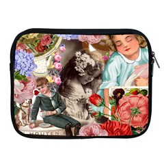 Victorian Collage Apple Ipad 2/3/4 Zipper Cases