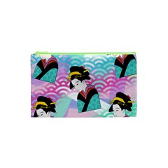 Japanese Abstract Cosmetic Bag (xs)